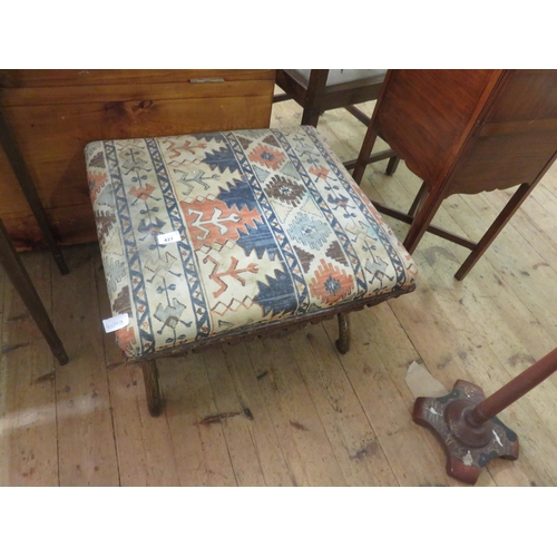 427 - Victorian Upholstered Stool