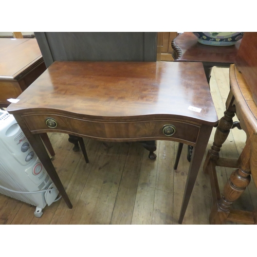 431 - Mahogany Hall Table With Drawer