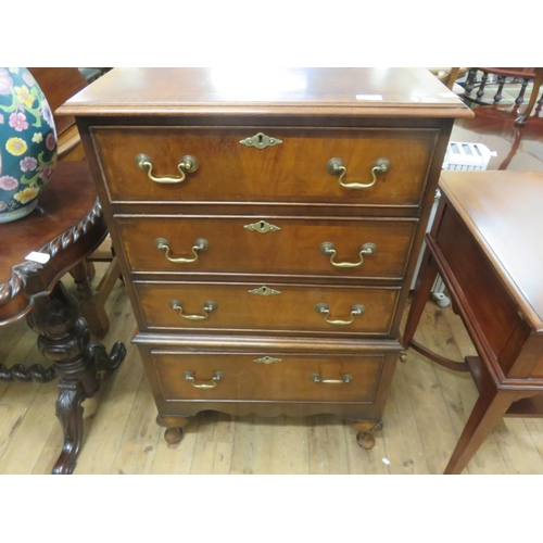 451 - Mahogany Four Drawer Tallboy Chest