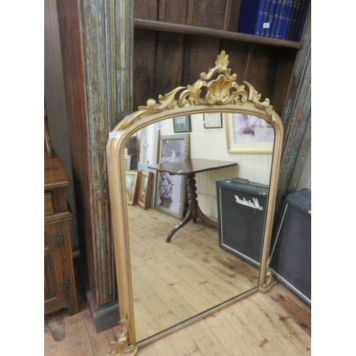 467 - 19th Century Mirror in Ornate Gilt Frame