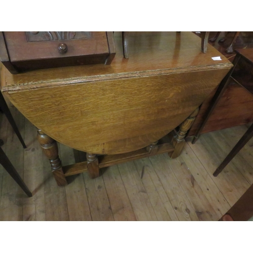 429A - Oak Drop Leaf Table