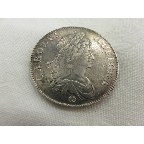 120 - Charles II 1662 Silver Crown