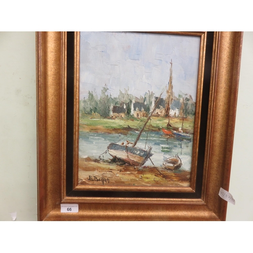 66 - Framed Oil Painting, 