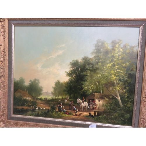 67 - Gilt Framed Oil 