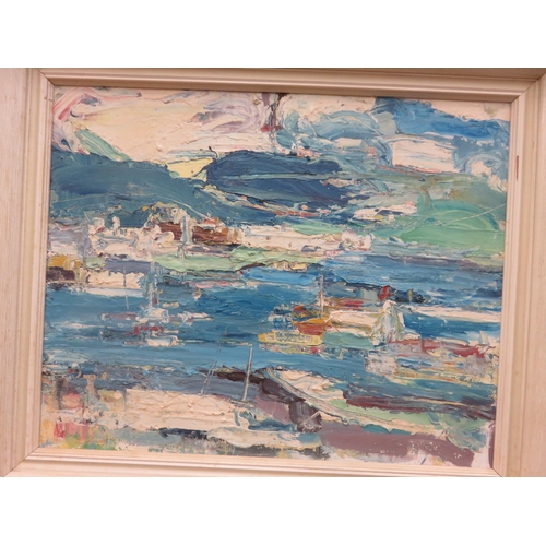 70 - Framed Signed Painting  - Beach Scene