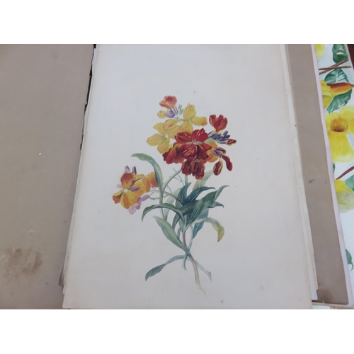 64 - Folio Containing Approx. 35 Watercolours, some by Phyllis Chetwynd 1933 and Some Dated 1932/3