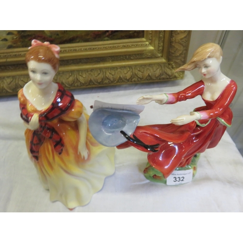 332 - Two Royal Doulton Figures 