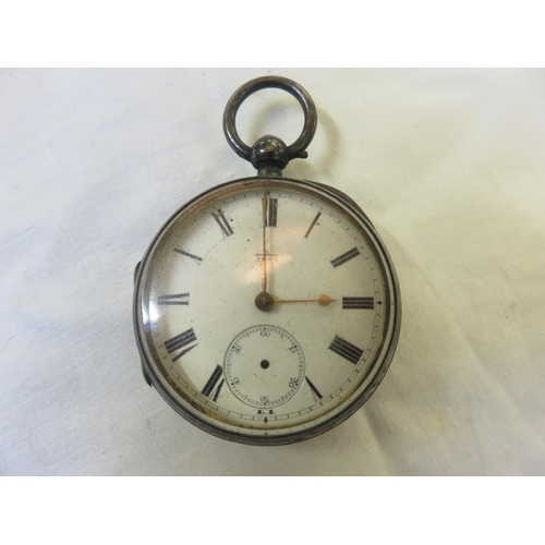 72 - Silver Cased Pocket Watch