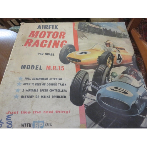 429 - Boxed Airfix Motor Racing Electric Car Racing Set