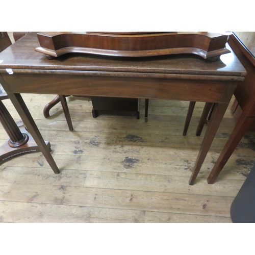 436 - Mahogany Lift Over Hall Table