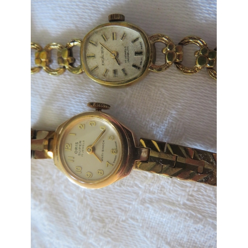 103 - Ladies Gold Faced Watch and One Other