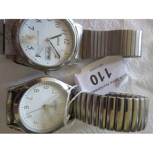 110 - Lorus and One Other Wrist Watch