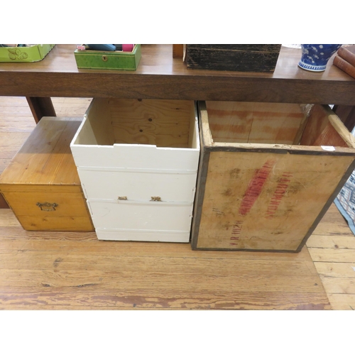 265 - Two Tea Chests and One Box