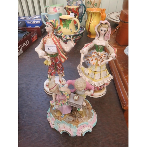 373 - Three assorted Ceramic Figures