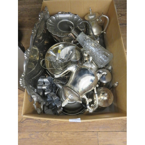 386 - Lot of Silver Plate and others