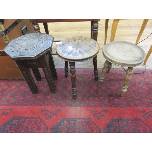 415 - Two Stools and an Occasional Table