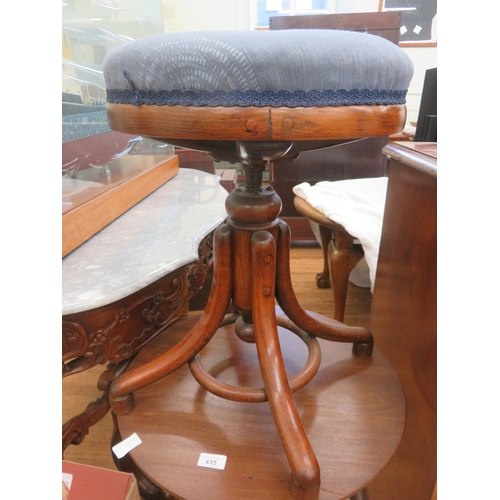 434 - Revolving Piano Stool