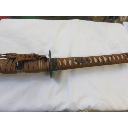 109 - Japanese Katana in sleeve