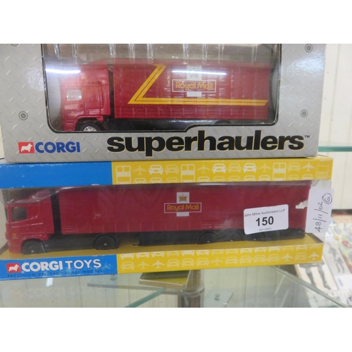 150 - Collection of Six Corgi Model Trucks and Buses