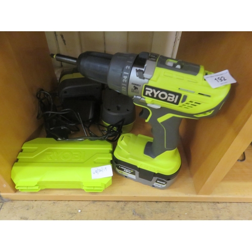 192 - Ryobi Drill and Accessories