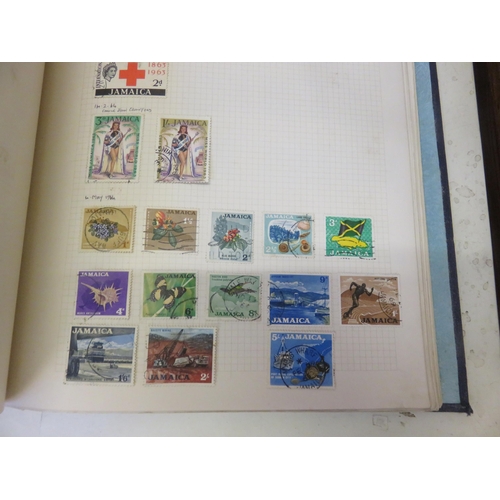 203 - Stamp Album, Ireland, Jamaica, Malawi and Mauritius