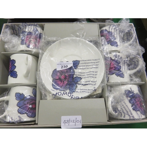 230 - Six Piece Wedgewood Tea Service - Boxed