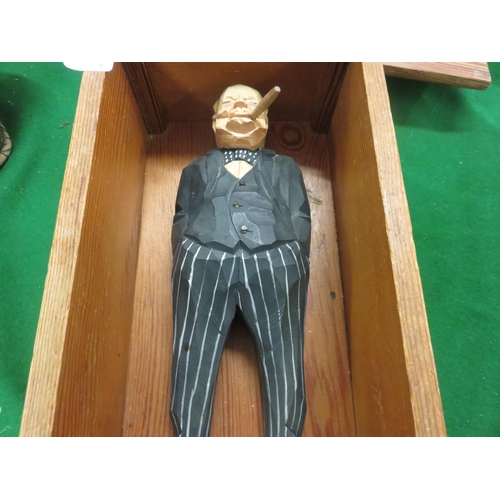 239 - Boxed Winston Churchill Figure