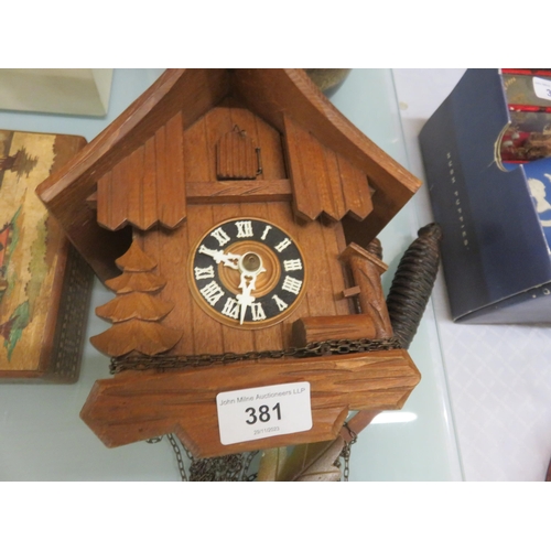 381 - Wall Hanging Cuckoo Clock