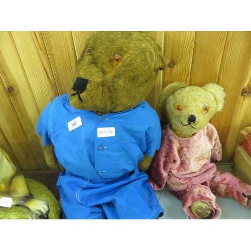 395 - Two Vintage Teddy Bears