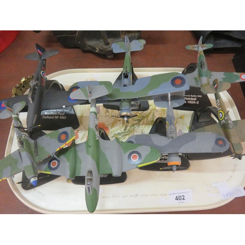 402 - Tray with British WW2 Planes