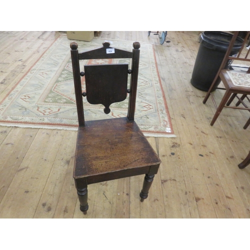 434 - Oak Hall Chair