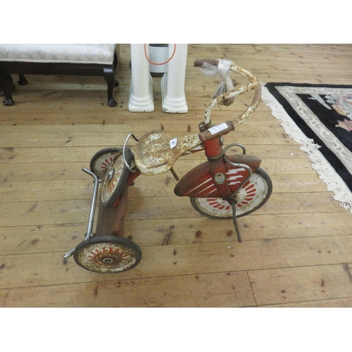 457 - Vintage Sunbeam Toddlers Trike with Spare Wheel