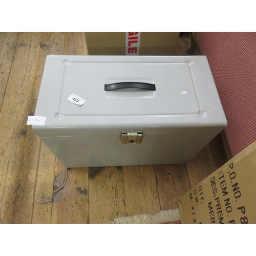 459 - Metal Filing Box