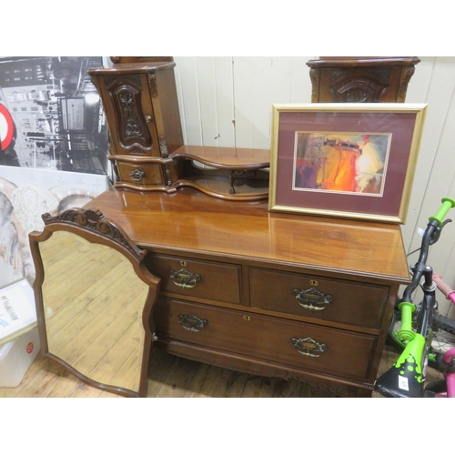 474 - Dressing Table and Mirror