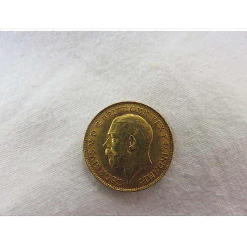 58 - Gold ½ Sovereign 1913