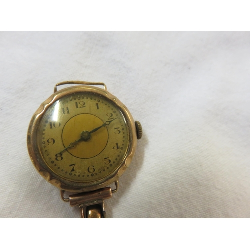 92 - Boxed 9ct. Gold Cased Watch