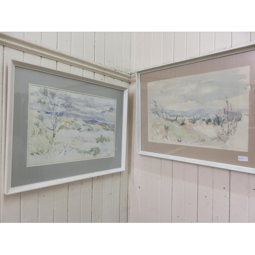 36A - Pair of Beatrice McMurtrie Watercolour's 