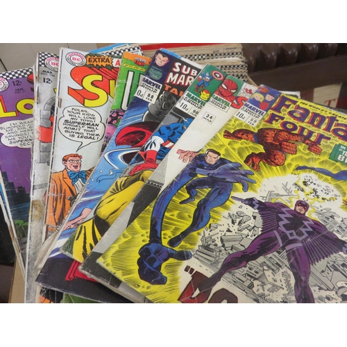 151 - Box with American 1960's Comics, Doctor Strange, Superboy etc, 36 in Total