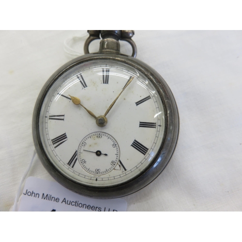 162 - Silver Cased Pocket Watch