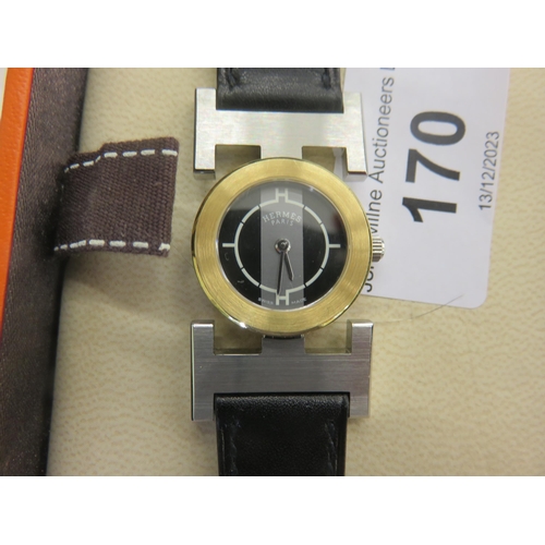 170 - Hermes Ladies Wrist Watch in box