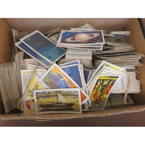 175 - Box with various Cigarette Cards