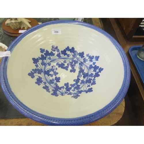 254 - Scottish Pottery Blue and White Bowl