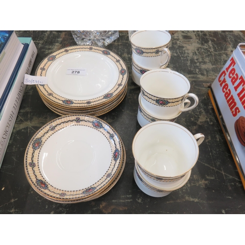 278 - Quantity of Aynsley Teaware