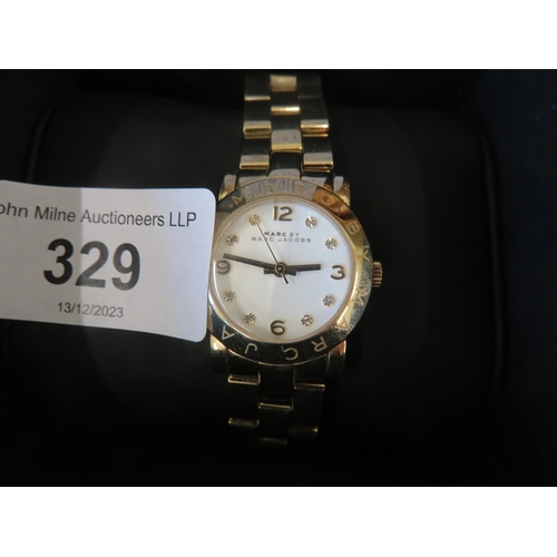 329 - Marc Jacobs Ladies Wrist Watch in box