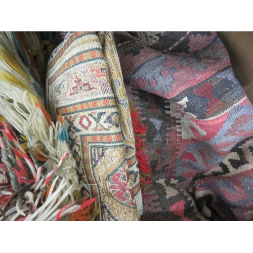 379 - Box of Rugs and Softs