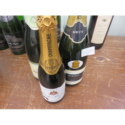 406 - 2½ Various Bottles of Champagne