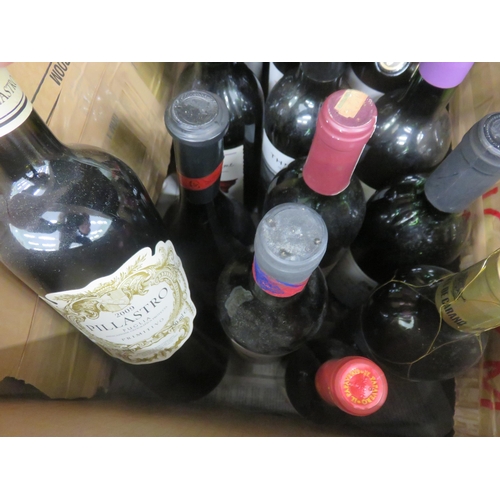 435 - Mixed Box of Various Red Wines, Fourteen Bottles