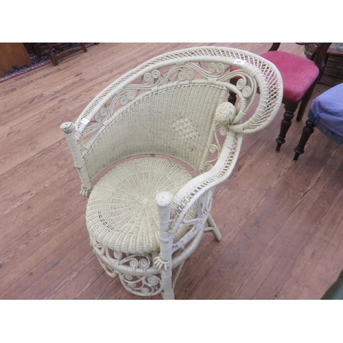 474 - Lloyd Loom Style Chair