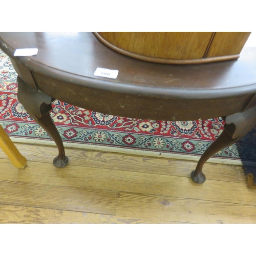 500 - Mahogany Occasional Table