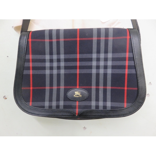 232A - Tartan Burberry Handbag